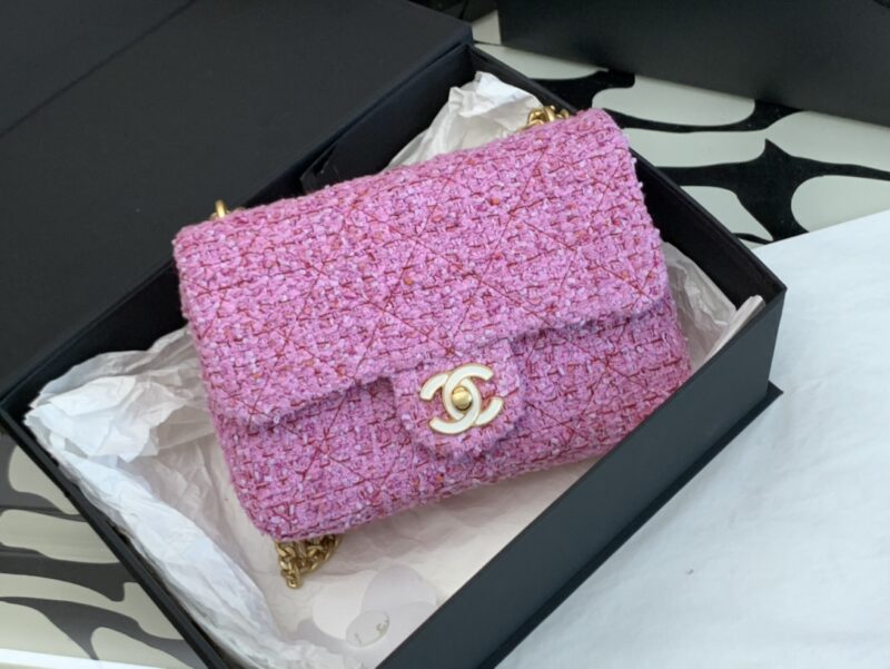 Ch@nel Flap Bag-21*14.5*5CM - Image 2