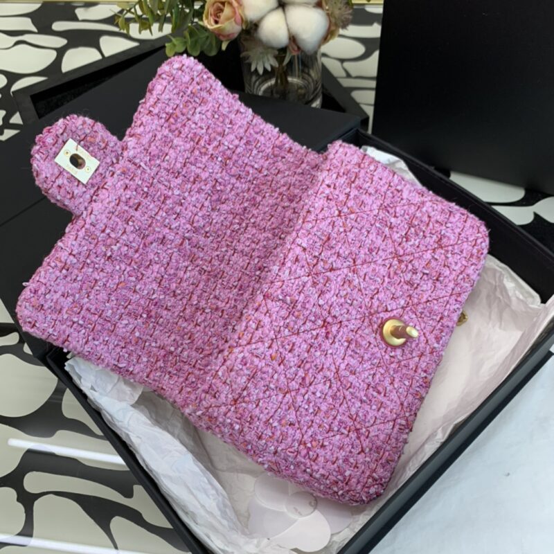 Ch@nel Flap Bag-21*14.5*5CM - Image 5