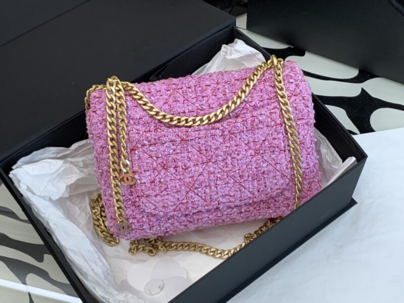 Ch@nel Flap Bag-21*14.5*5CM - Image 7