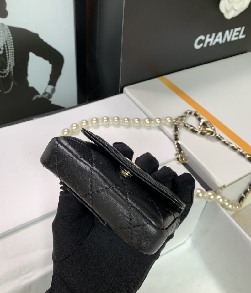 Ch@nel 2022SS Pearl Chain Waist Bag - Image 5