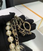 Ch@nel 2022SS Pearl Chain Waist Bag - Image 6