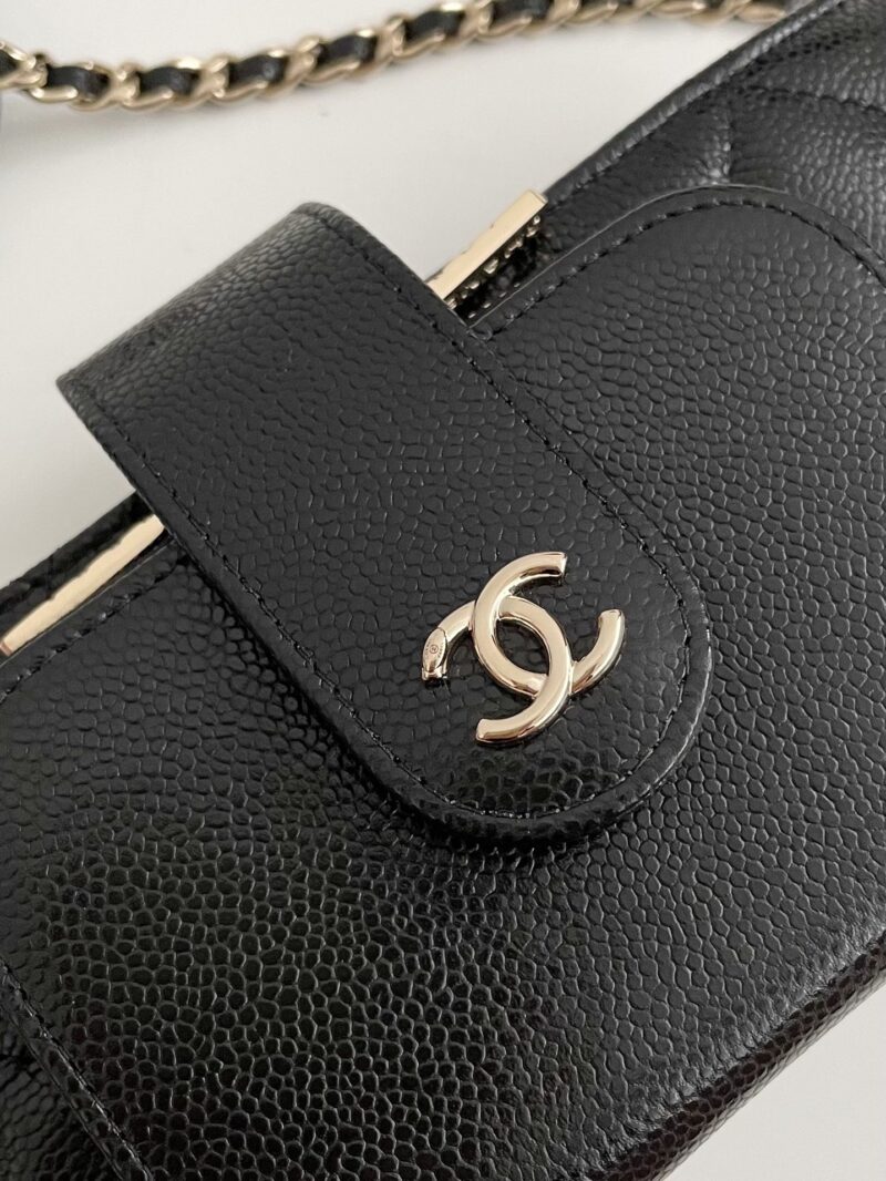 Ch@nel Chain Coin Purse-19*10*3.5CM - Image 3