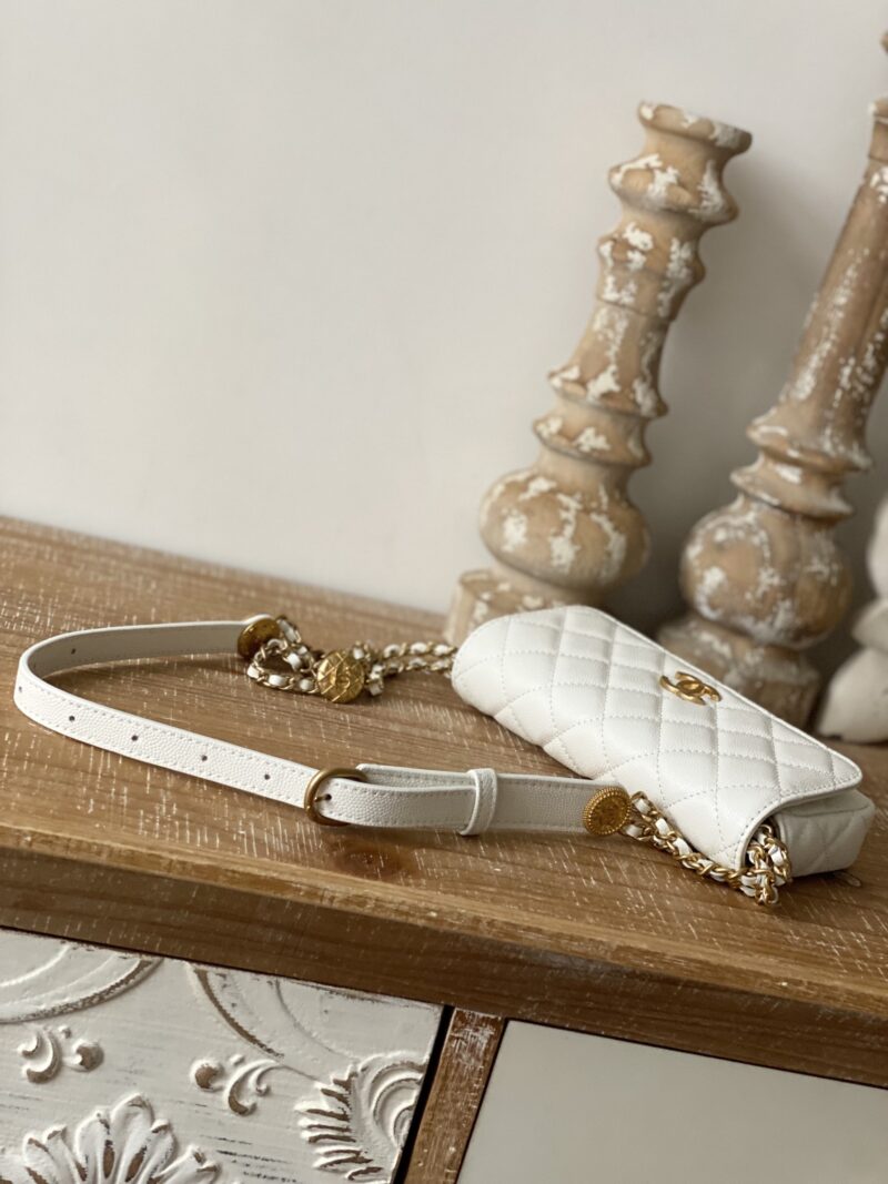 Ch@nel Waist Bag-9.5*17.2*5.4CM - Image 8