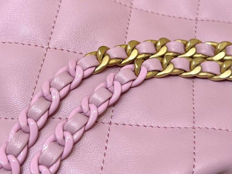 Ch@nel Drawstring Bucket Backpack -16.5*20*11.5CM - Image 8