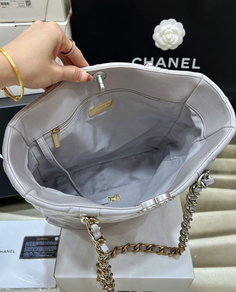 Ch@nel 19 bag Tote -AS3519-30*37*10CM - Image 5