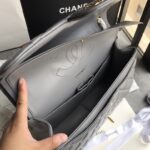 Ch@nel Flap Bag-Lambskin-Gold-30CM - Image 8