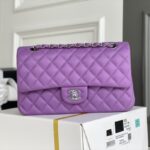 Ch@nel Flap Bag-Lambskin Leather-25CM