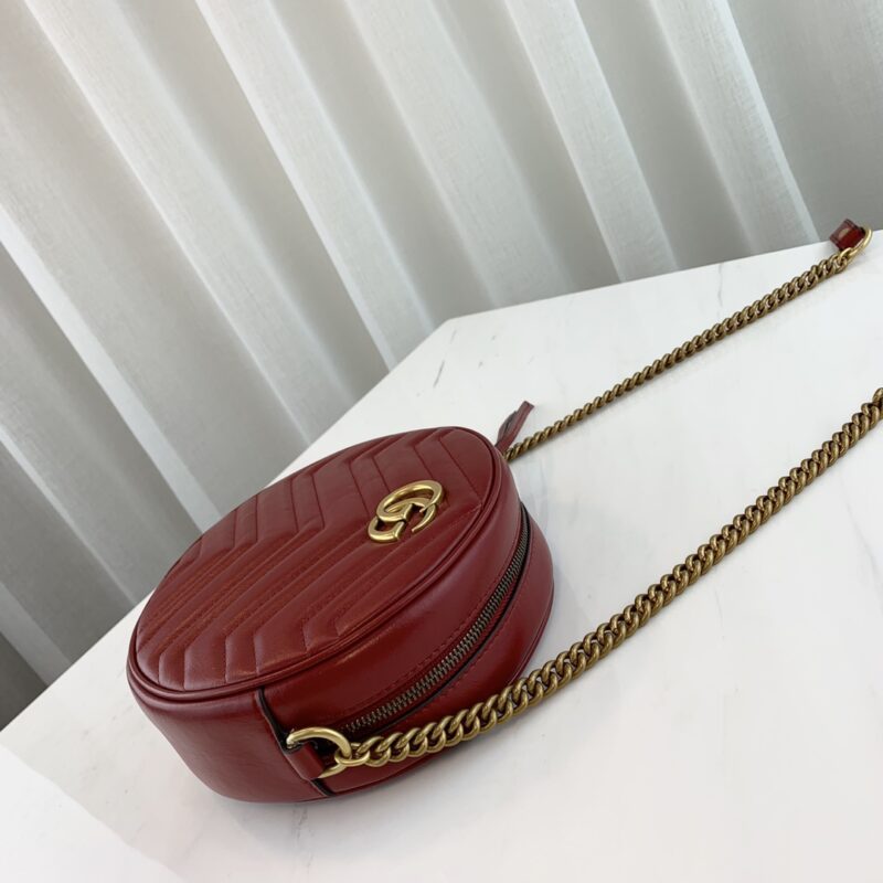 Gucci Mini Round Bag-18*18*5CM - Image 4