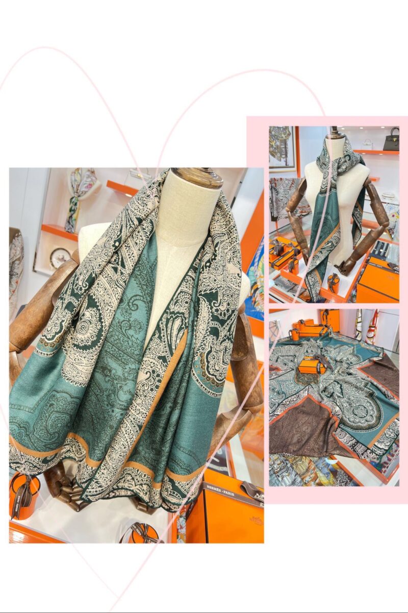 Hermes Shawls-140*140cm - Image 5