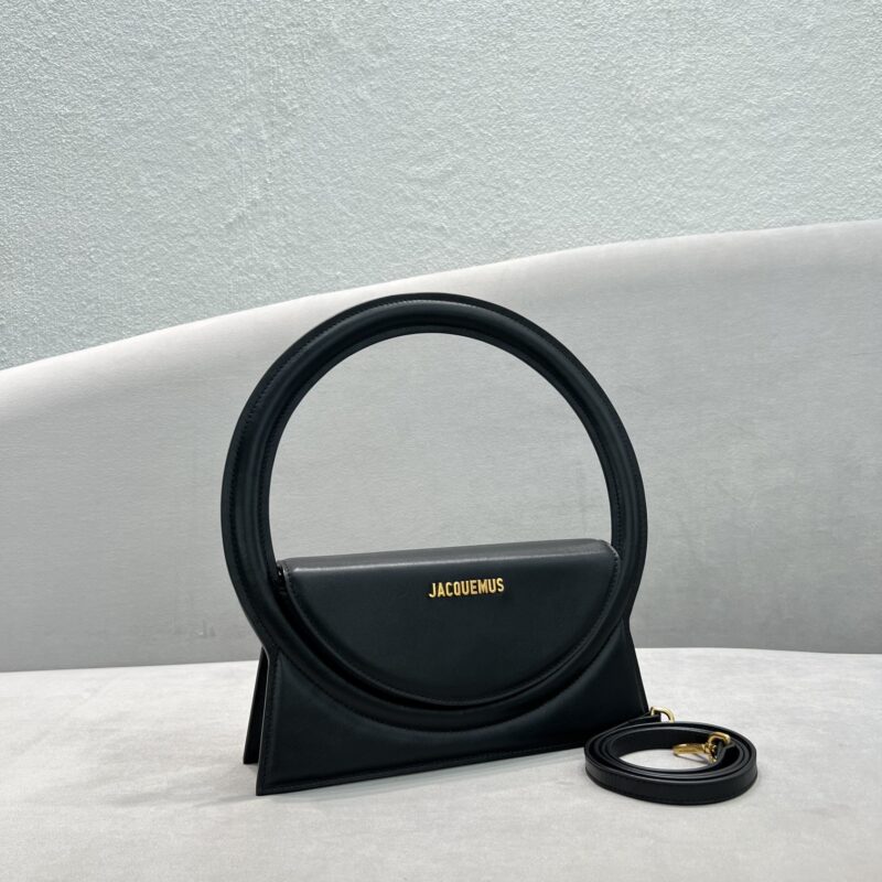 Jacquemus Le sac Rond Handbags-26*6*13CM - Image 3