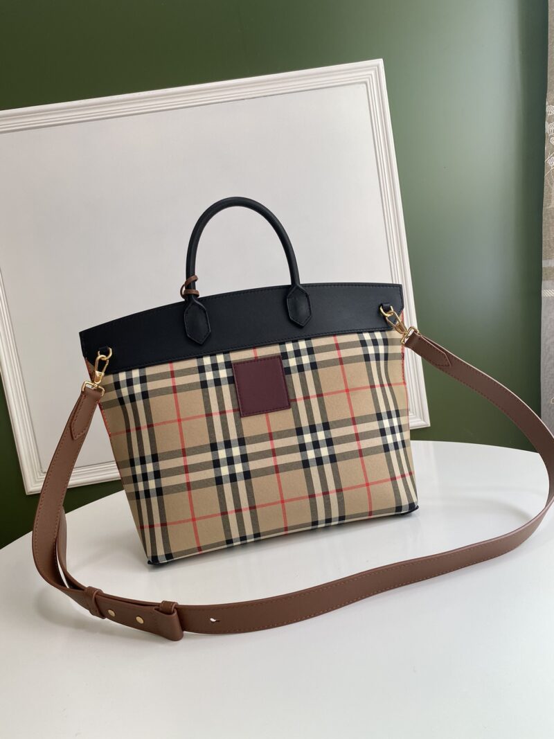 Burberry Society Vintage Tote-28*36*29CM - Image 3