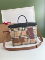 Burberry Society Vintage Tote-28*36*29CM