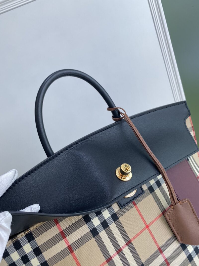 Burberry Society Vintage Tote-28*36*29CM - Image 9