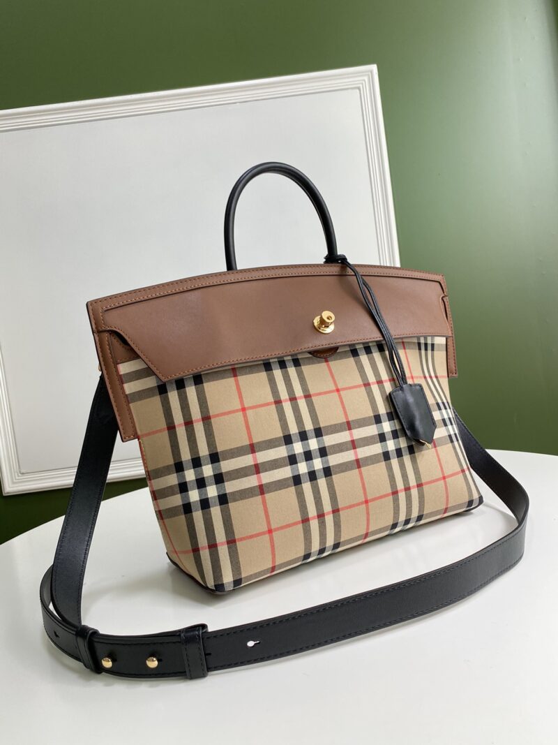 Burberry Society Vintage Tote-28*36*29CM - Image 2