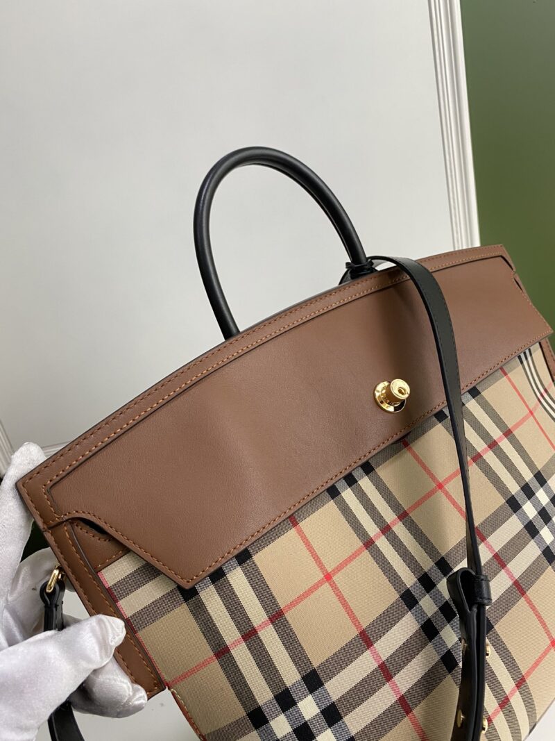 Burberry Society Vintage Tote-28*36*29CM - Image 3