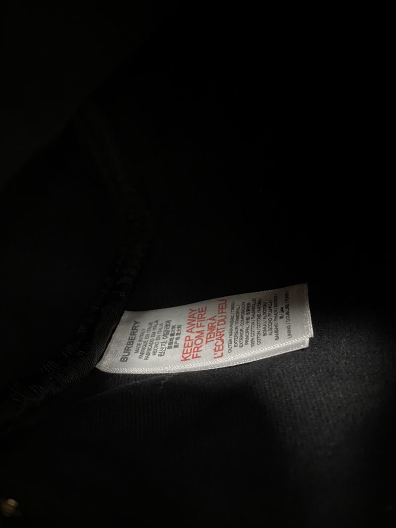 Burberry Bowling Bag-18.5x11x12CM - Image 6