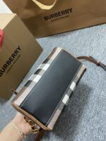 Burberry Bowling Bag-18.5x11x12CM - Image 9