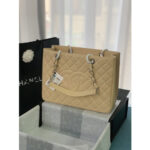 Ch@nel Grand Shopping Tote-Silver Hardware-34x24x12CM - Image 5