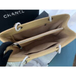 Ch@nel Grand Shopping Tote-Silver Hardware-34x24x12CM - Image 6