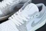AIR JORDAN 1 LOW PRM WITH GREY ELEPHANT PRINT DH4269-100 - Image 7