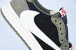 TRAVIS SCOTT X AIR JORDAN 1 LOW DARK MOCHA BLACK CQ4277-105 - Image 11