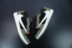 TRAVIS SCOTT X AIR JORDAN 1 LOW DARK MOCHA BLACK CQ4277-105 - Image 2
