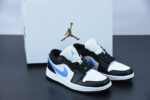 WMNS AIR JORDAN 1 LOW 'BLACK UNIVERSITY BLUE' DC0774-041 - Image 2