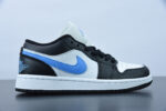 WMNS AIR JORDAN 1 LOW 'BLACK UNIVERSITY BLUE' DC0774-041