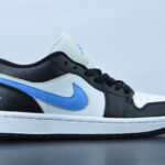 WMNS AIR JORDAN 1 LOW 'BLACK UNIVERSITY BLUE' DC0774-041