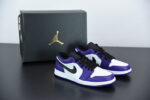 AIR JORDAN 1 LOW 'COURT PURPLE' 553558-500 - Image 3