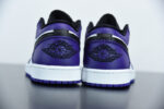 AIR JORDAN 1 LOW 'COURT PURPLE' 553558-500 - Image 9