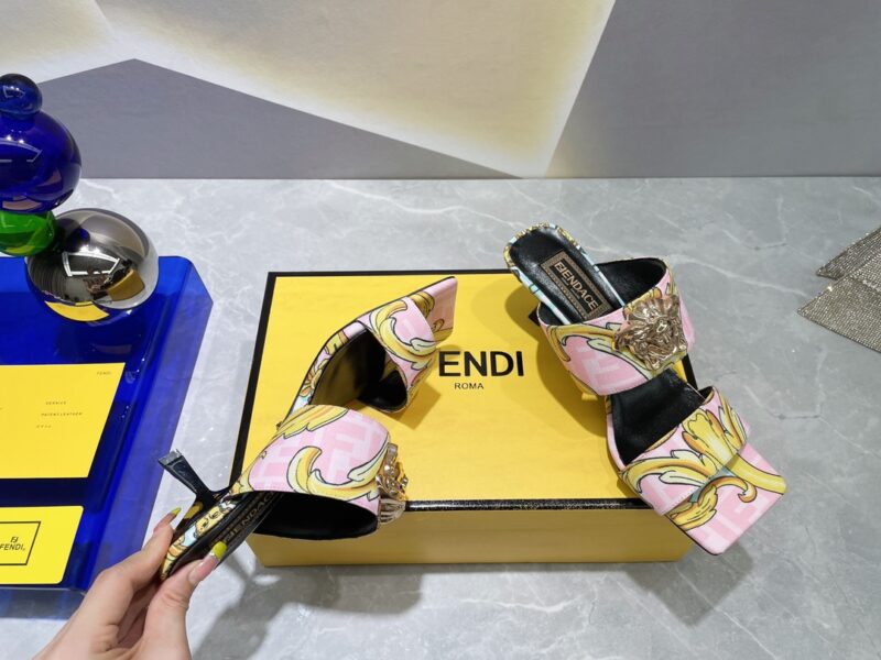 Fendi×Versace Heels-6CM - Image 8