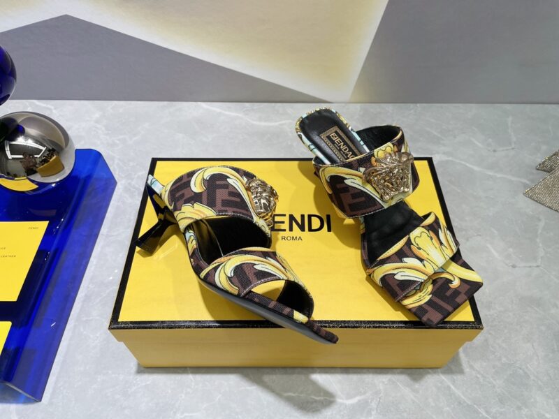 Fendi×Versace Heels-6CM - Image 8
