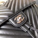 Ch@nel Backpack-Silver Hardware-20*25*10&30*25*15CM