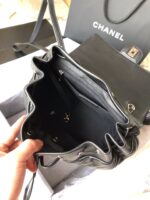 Ch@nel Backpack-Silver Hardware-20*25*10&30*25*15CM - Image 3