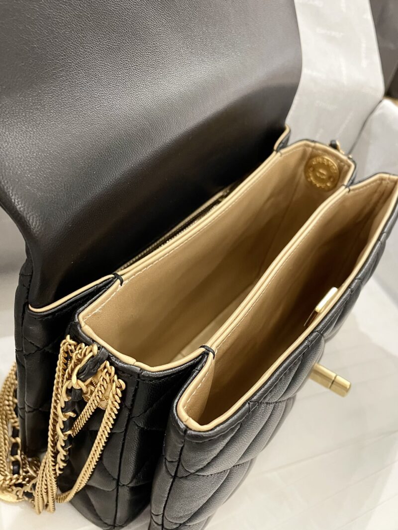 Ch@nel Flap Bag-21.5*14*10CM - Image 6