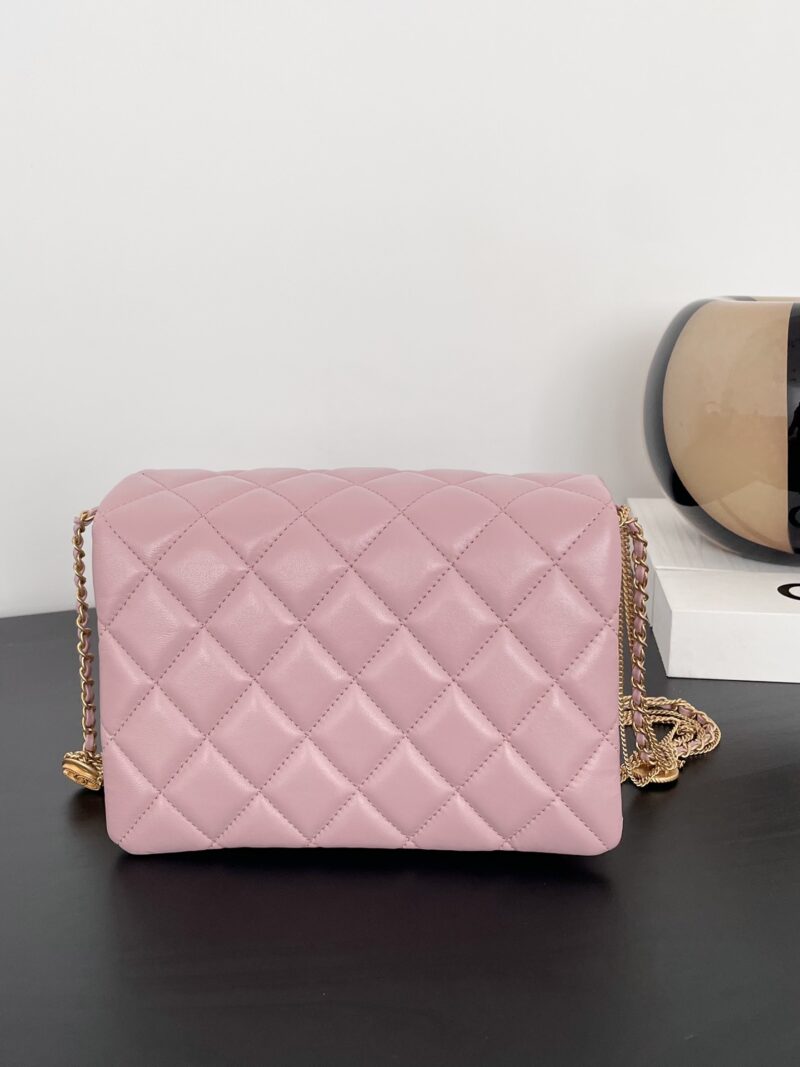 Ch@nel Flap Bag-21.5*14*10CM - Image 2