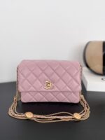 Ch@nel Flap Bag-21.5*14*10CM - Image 3