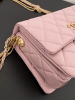 Ch@nel Flap Bag-21.5*14*10CM - Image 4