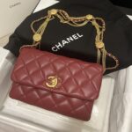 Ch@nel Flap Bag-21.5*14*10CM - Image 14