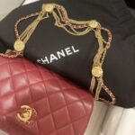 Ch@nel Flap Bag-21.5*14*10CM - Image 12