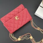 Ch@nel Flap Bag-21.5*14*10CM
