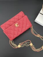 Ch@nel Flap Bag-21.5*14*10CM