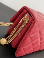 Ch@nel Flap Bag-21.5*14*10CM - Image 4