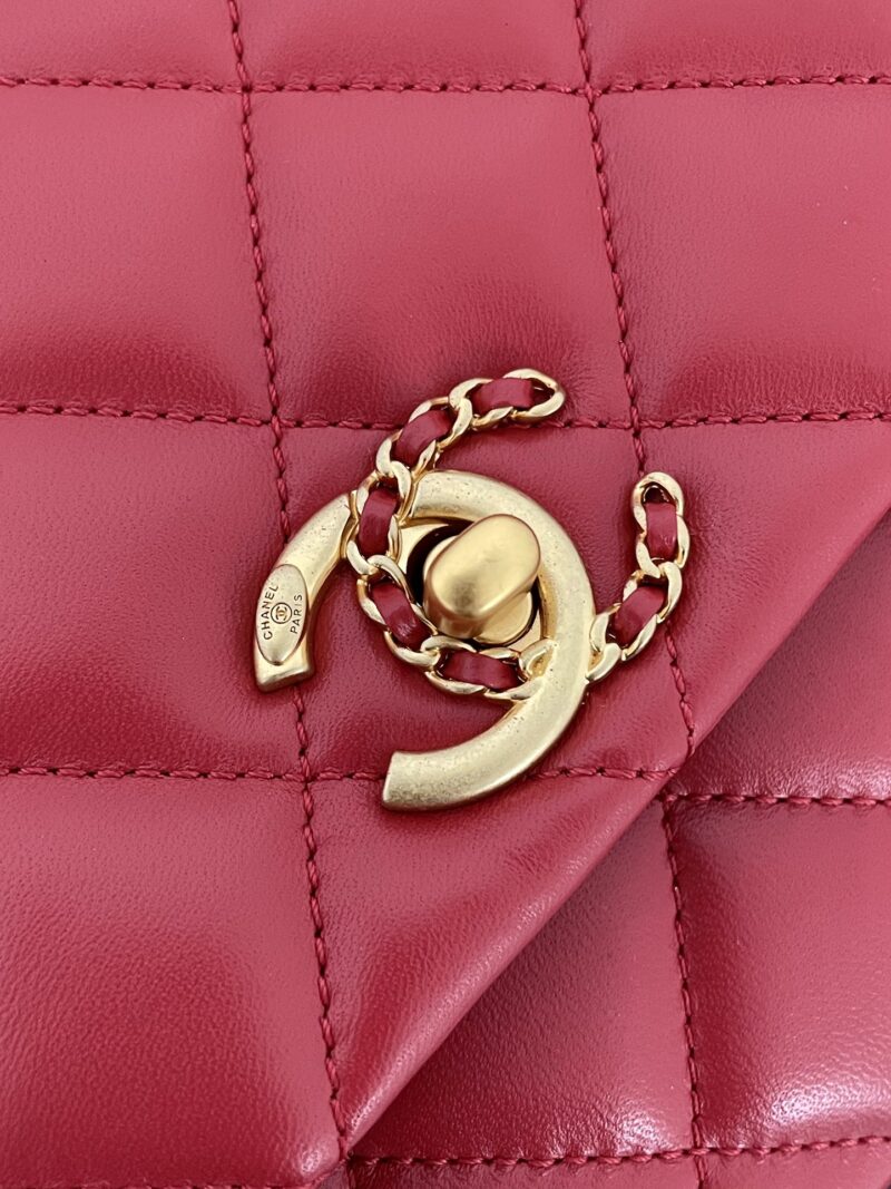 Ch@nel Flap Bag-21.5*14*10CM - Image 5