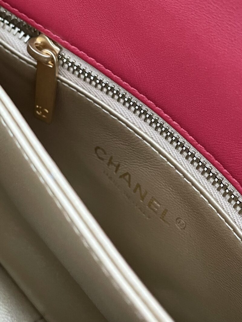 Ch@nel Flap Bag-21.5*14*10CM - Image 8