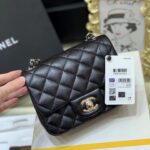 Ch@nel Flap Bag-Caviar-17CM