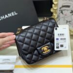 Ch@nel Flap Bag-Caviar-17CM