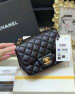 Ch@nel Flap Bag-Caviar-17CM