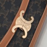 Celin Triomphe Shoulder Bag-22.5x16.5x7.5CM - Image 6